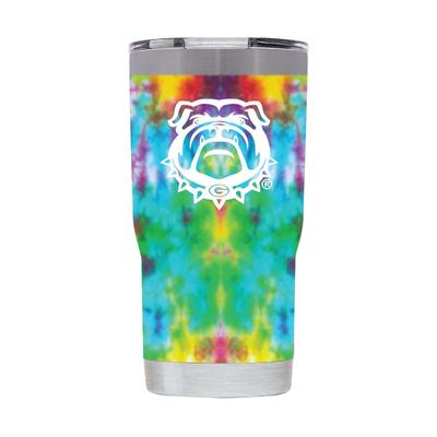 Georgia 20 oz Georgia Tie Dye Tumbler