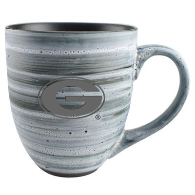 Georgia 15oz Grey Swirl Ceramic Mug