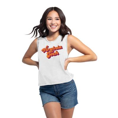 Virginia Tech Chicka-D Women's Campus Angled Vintage Concert Tank