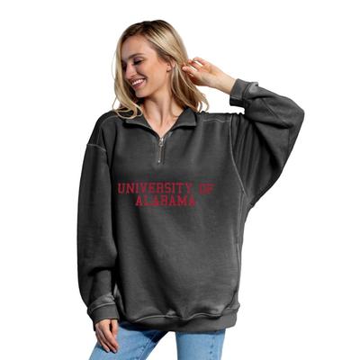 Alabama Chicka-D Women's Everybody Stacked College 1/4 Zip Pullover