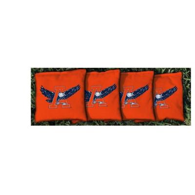 Auburn Vault A Eagle Orange Cornhole Bag Set