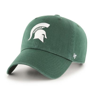 Michigan State 47' Brand Clean Up Spartan Logo Adjustable Hat