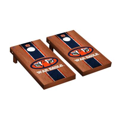 Auburn Tiger Eye War Eagle Rosewood Cornhole Set