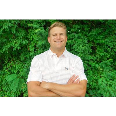 Tennessee Volunteer Traditions Bluetick Wide Stripe Polo
