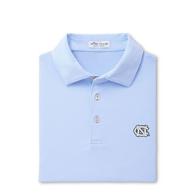 UNC Men's Peter Millar Jubilee Stripe Jersey Polo