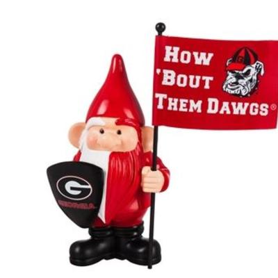 Georgia Garden Gnome with Flag