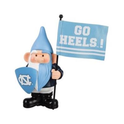 UNC Garden Gnome with Flag