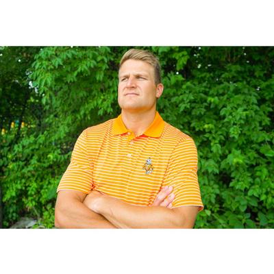 Tennessee Volunteer Traditions Vault Men's Smokey Club Stripe Polo