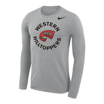 Western Kentucky Nike Men's Legend Lift Long Sleeve Tee