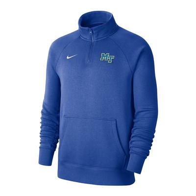 MTSU Nike Men's Club 1/4 Zip Pullover