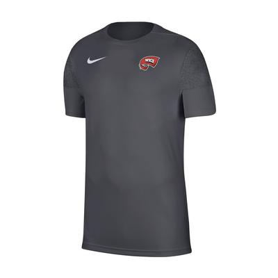 Western Kentucky Nike Men's Coach UV Short Sleeve Top