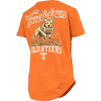Tennessee Pressbox Women's Rustler Curved Hem Short Sleeve Tee