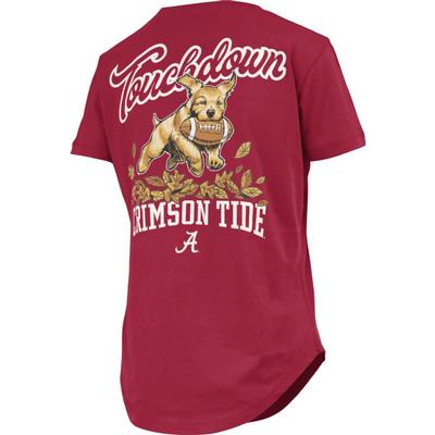 Alabama Pressbox Women's Rustler Curved Hem Short Sleeve Tee