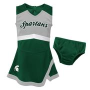  Michigan State Gen2 Infant Cheer Dress/Bloomer