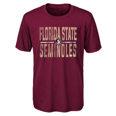 Florida State Gen2 Boy's Ground Control Short Sleeve Tee