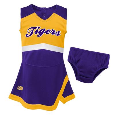 LSU Gen2 Girl's Cheer Dress with Bloomers