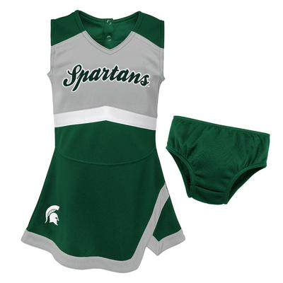 Michigan State Gen2 Girl's Cheer Dress with Bloomers