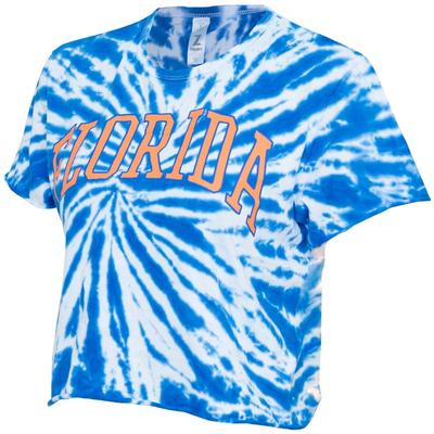 Florida Women's Zoozatz Rave Tie Dye Crop Tee