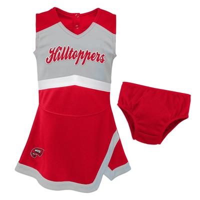 Western Kentucky Gen2 Toddler Cheer Dress with Bloomer