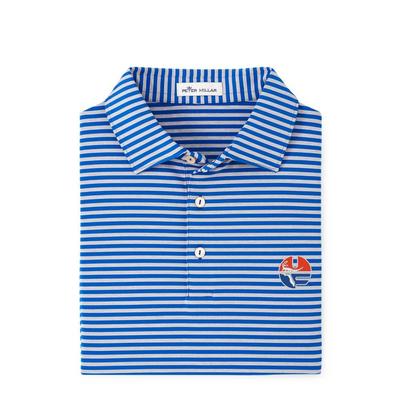 Florida Peter Millar Vault Mills Stripe Jersey Polo