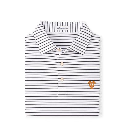 Tennessee Peter Millar Vault Wiggs Stripe Stretch Polo