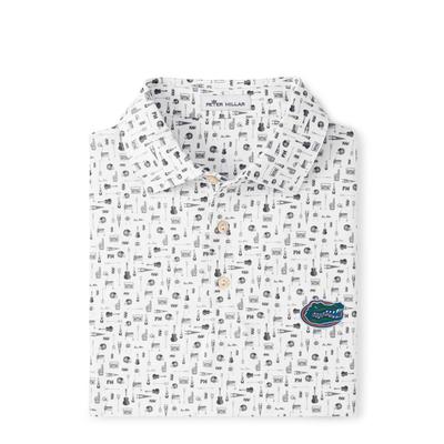 Florida Peter Millar Landmark Printed Polo
