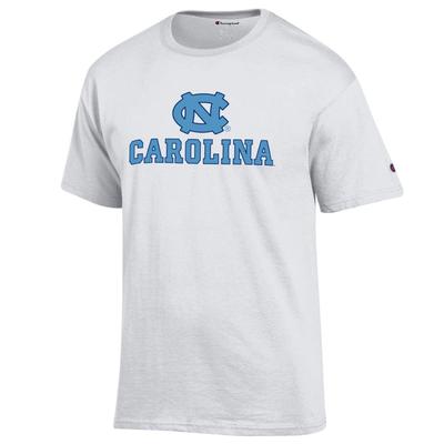 UNC Champion Logo Combo Tee