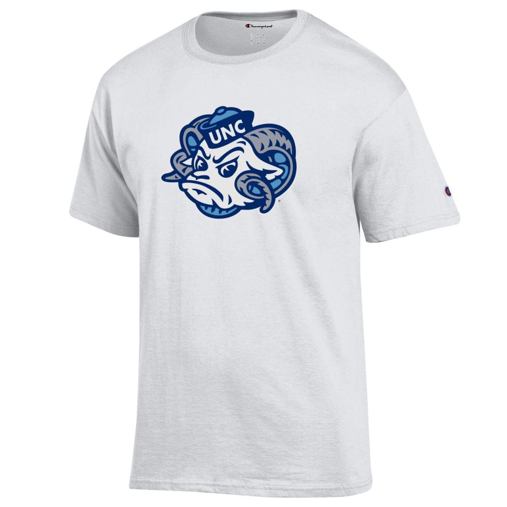 UNC | UNC Champion Secondary Ram Head Tee | Alumni Hall