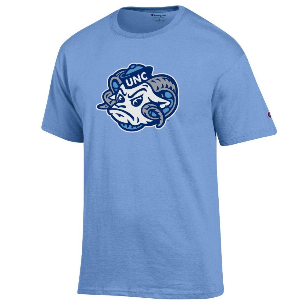 UNC | UNC Champion Secondary Ram Head Tee | Alumni Hall