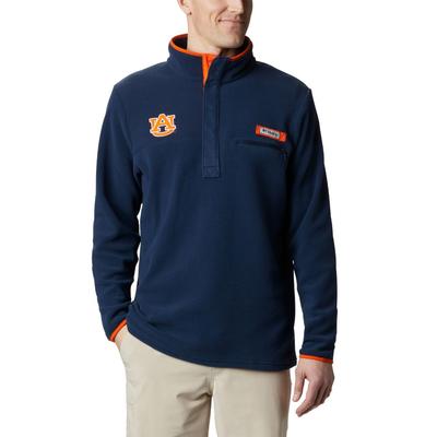 Auburn Columbia Harborside Fleece Pullover - Tall Sizing
