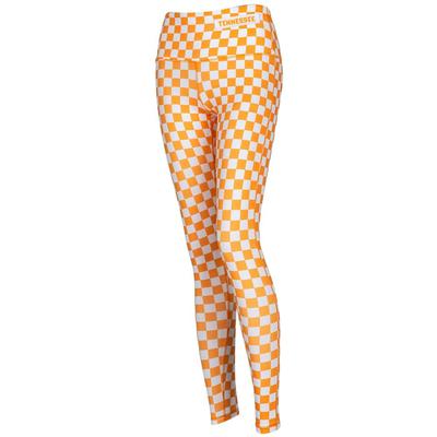 Tennessee Women's Zoozatz Spirit Checkerboard Leggings