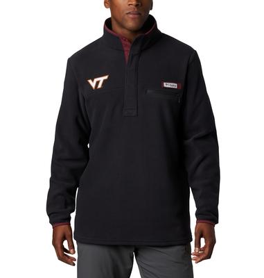 Virginia Tech Columbia Harborside Fleece Pullover - Tall Sizing
