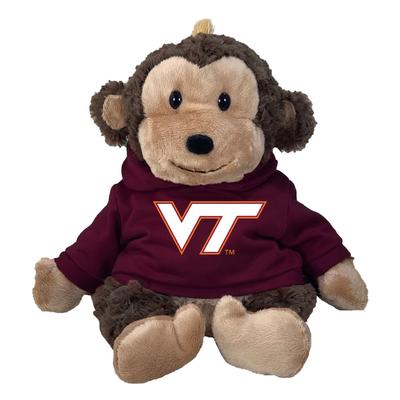 Virginia Tech 13 Inch Cuddle Buddie Plush Monkey
