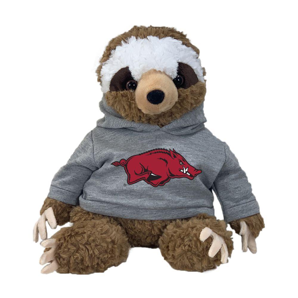 Razorbacks | Arkansas 13 Inch Cuddle Buddie Plush Sloth | Alumni Hall