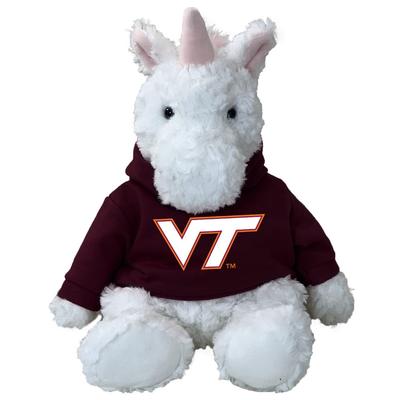 Virginia Tech 13 Inch Cuddle Buddie Plush Unicorn