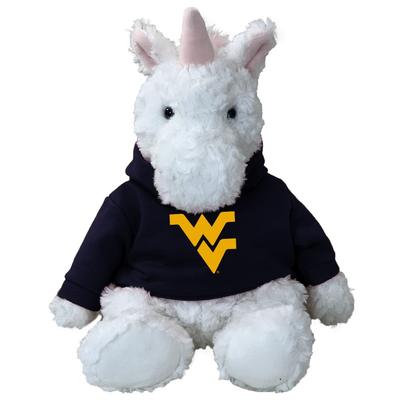 West Virginia 13 Inch Cuddle Buddie Plush Unicorn