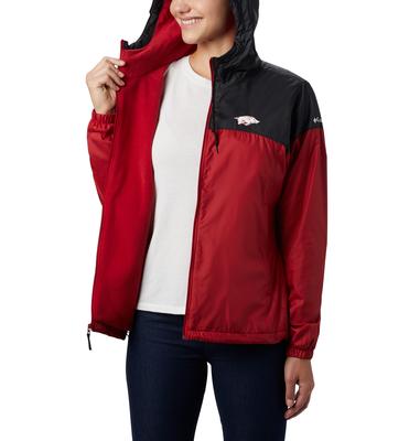 Arkansas Women's Columbia CLG Flash Forward Lined Jacket