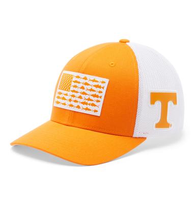 Tennessee Columbia PFG Fish Flag Mesh Hat