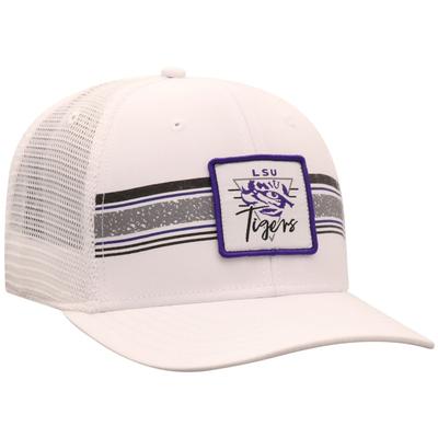 LSU Top of the World Retro Striped Patch Mesh Hat