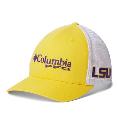 LSU Columbia PFG Mesh Hat