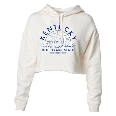 Kentucky Women's Cropped Voyager Hoodie