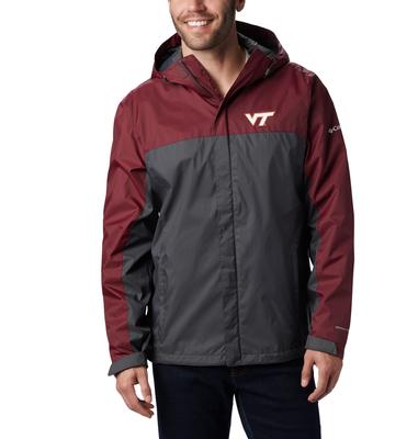 Virginia Tech Columbia Men's Glennaker Storm Jacket - Big Sizing