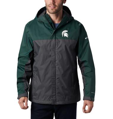 Michigan State Columbia Men's Glennaker Storm Jacket - Tall Sizing