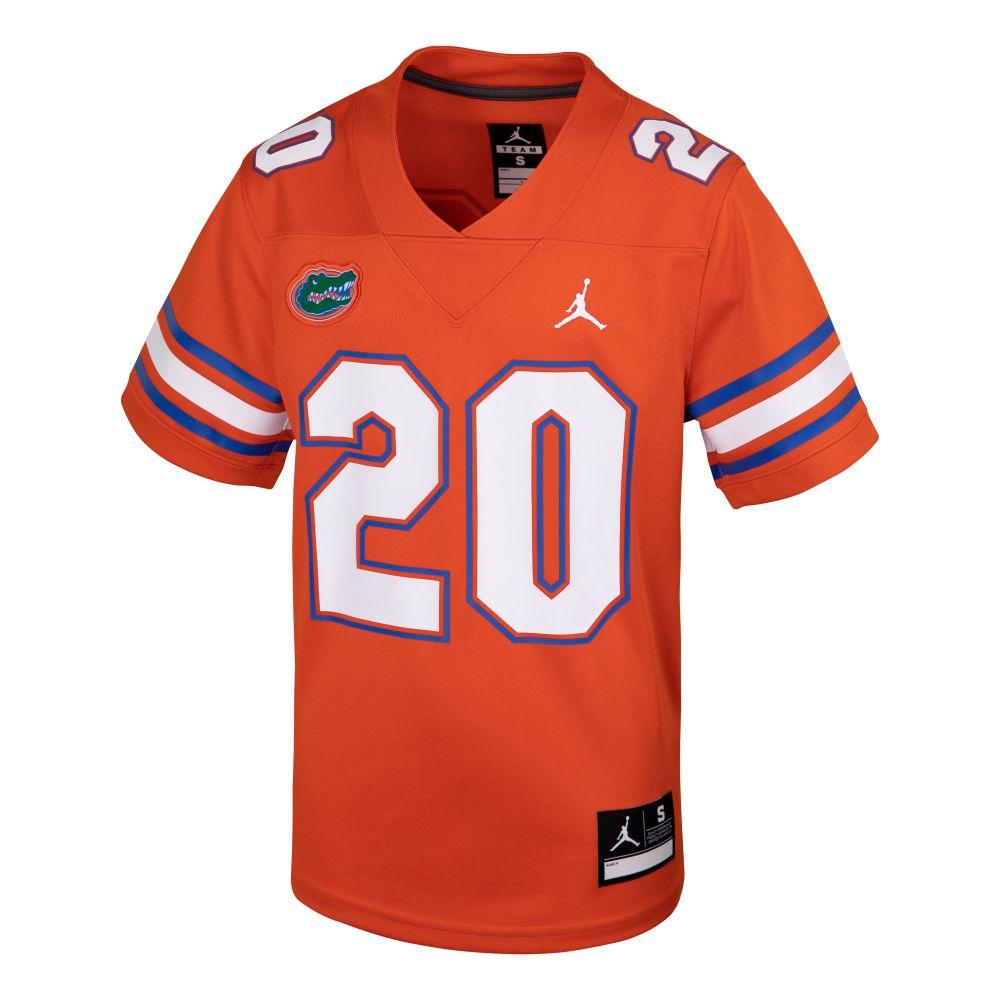 Custom American Rule Football Team 9# Boucher Orange