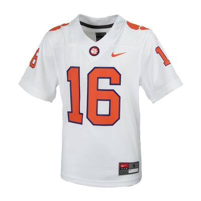 Clemson Nike Youth #16 Replica Football Jersey