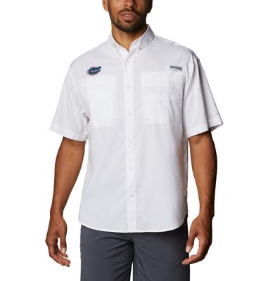 Florida Men's Columbia Tamiami Short Sleeve Shirt - Tall Sizing