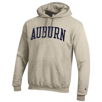 Auburn Champion Fleece Screen Print Arch Hoodie