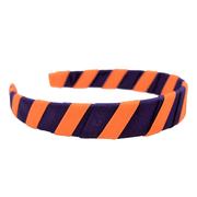  Orange & Purple Wrap Headband