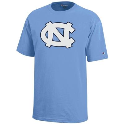 UNC Champion Youth Giant Interlock NC Tee