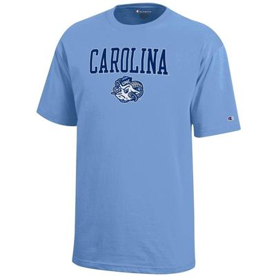 UNC Champion Youth 'Carolina' Ram Head Tee
